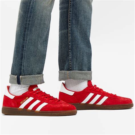 adidas handball spezial scarlet & white